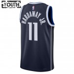 Maillot NBA Dallas Mavericks Tim Hardaway JR 11 Jordan 2022-23 Statement Edition Navy Swingman - Enfant